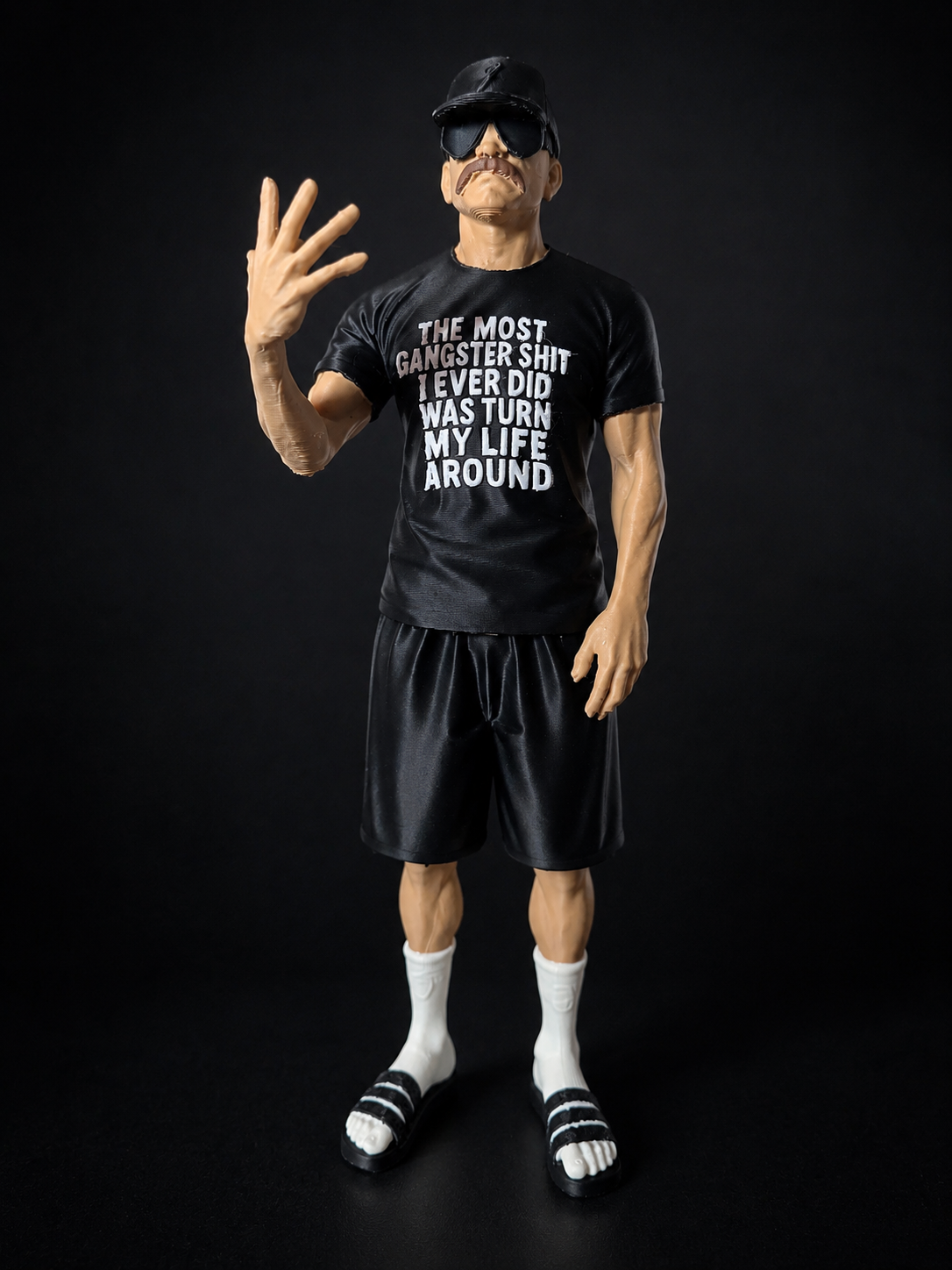 Custom printed figure